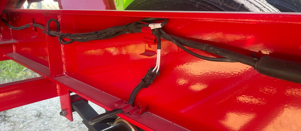 Diamond C automotive-grade wiring harness.