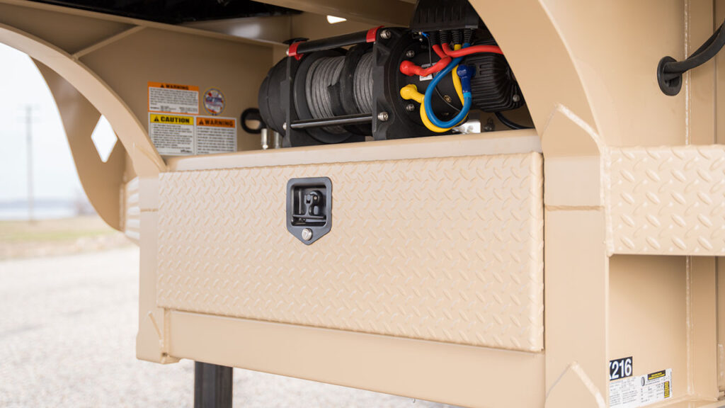 Step Deck Lockable Storage Box