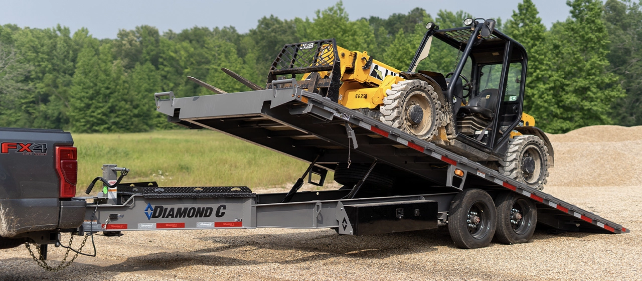 DET Deck over Equipment Trailer