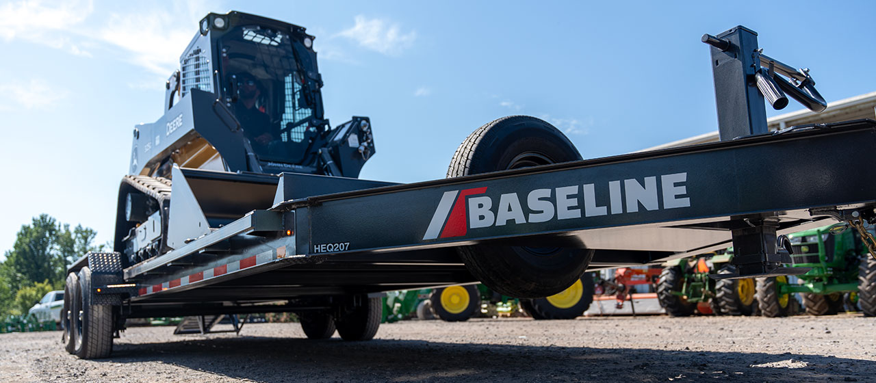 HEQ Heavy Duty Equipment Trailer