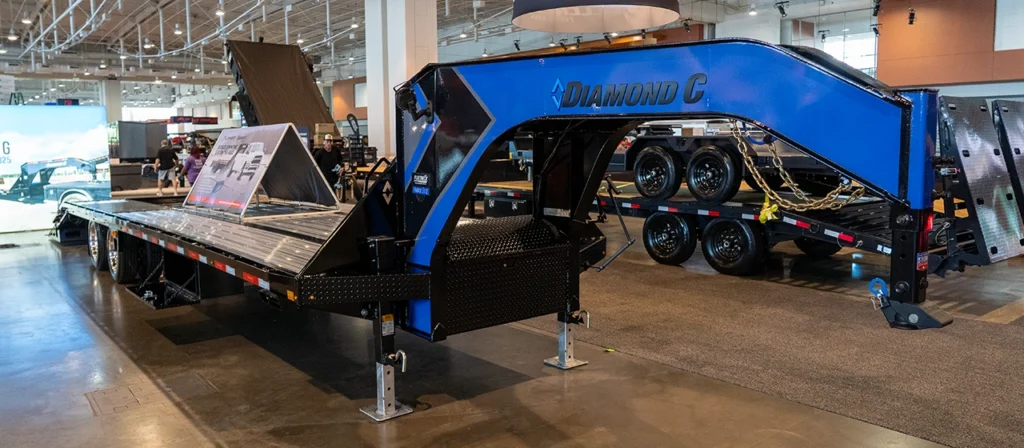 NATDA Trade Show Diamond C Trailers