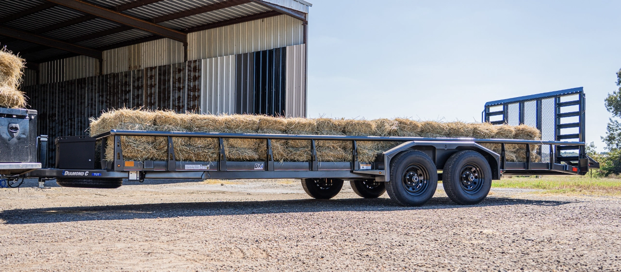 TUT -Texas Utility Tandem Axle Utility Trailer